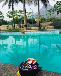 Resort with swimming pool