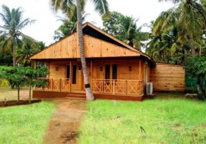 Wooden cottage resort Tamil Nadu